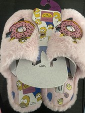 Pantofole I Simpson Homer Ciambelle Accoglienti Donna Tg M 7/8