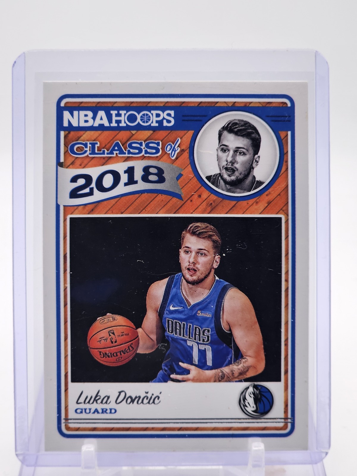 LUKA DONCIC 2018-19 NBA HOOPS BASKETBALL ROOKIE CLASS OF 2018 #3 MAVERICKS Q2674