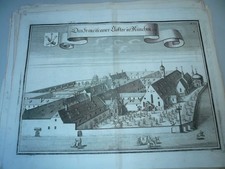 München, Franziskanerkloster, anno1721, Kupferstich, Wening Michael