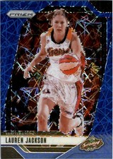 2024 Panini Prizm WNBA Prizms Blue Velocity #108 Lauren Jackson - BSK