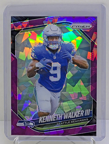 2025 Panini Prizm Football Purple Ice Kenneth Walker III #272