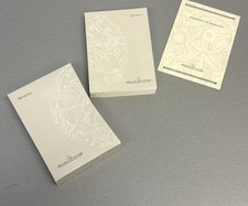 ORIGINAL JAEGER-LECOULTRE REVERSO INSTRUCTION BOOKLET & GUARANTEE CARD
