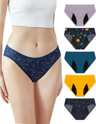 Menstrual Comfort Bikini Briefs for Women and Girls - Modal Cheeky Design