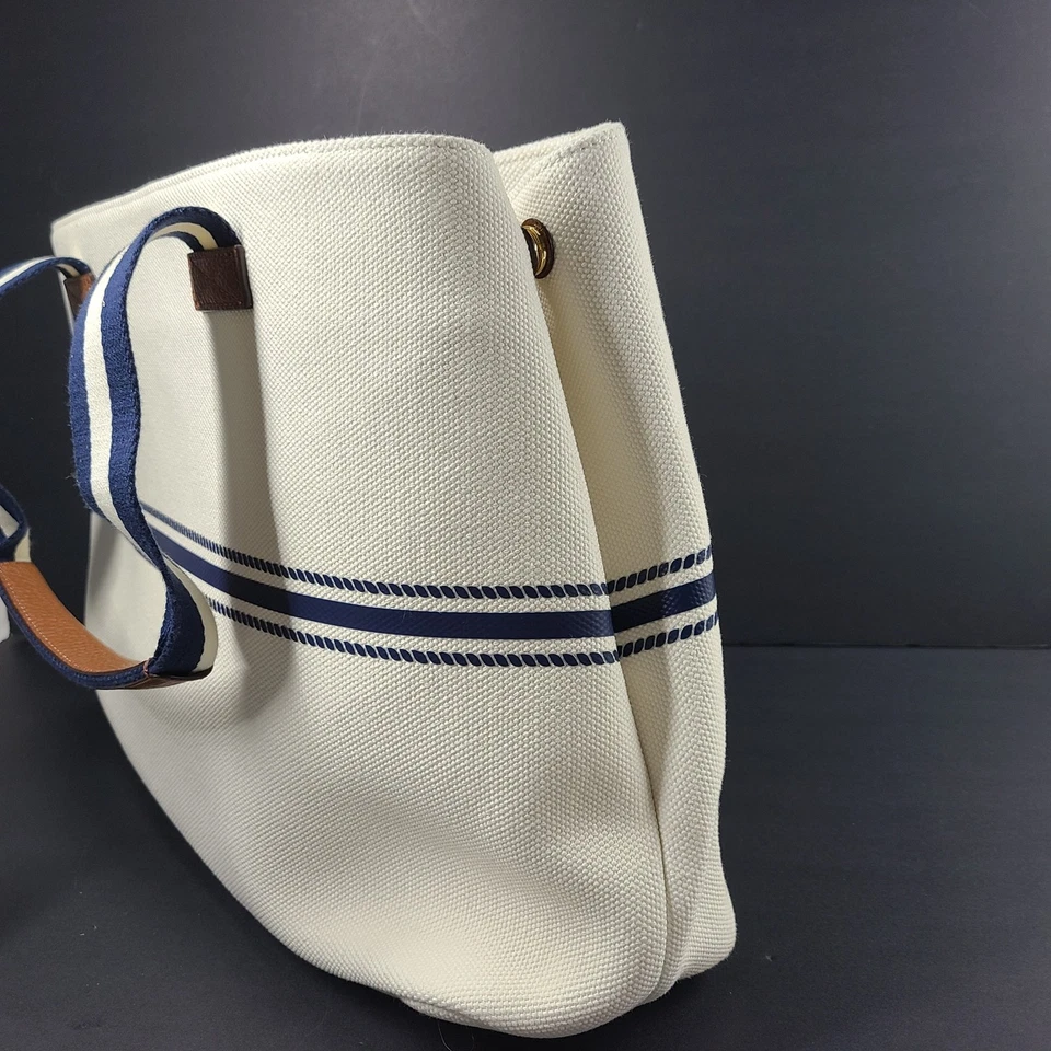 Ralph Lauren Anchor Huntley рынка сумка с короткими ручками покупки сумка Дамская сумка покупатель белый новый - Изображение 3 из 4