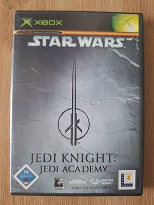Star Wars: Jedi Knight - Jedi Academy, Microsoft Xbox Classic OVP 2003 Komplett