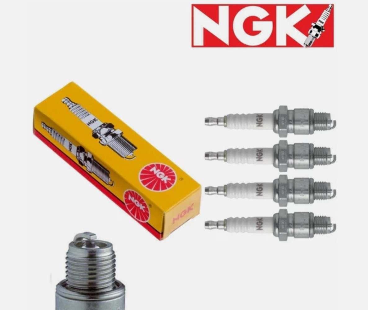 4 Pack NGK Standard Spark Plugs 6821 C8HSA 6821 C8HSA Tune Up Kit Set