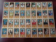 1983 Perma-Graphics Super Star Credit Card COMPLETE Set of 36-Rose-Brett-Ozzie!