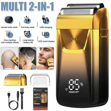 Men's USB Electric Shaver Trimmer Razor Rechargeable Hair Beard Shaving Machine