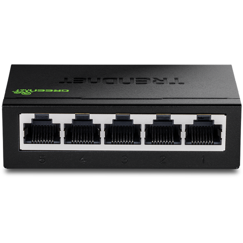 TRENDnet TEG-S50g 5-Port Gigabit GREENnet Switch/W Metallgehäuse 10 Gbit/s - Bild 3 von 4