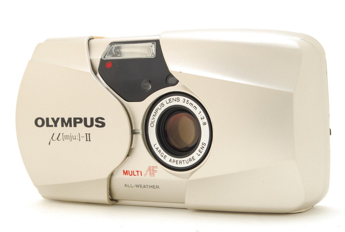 OLYMPUS μ[mju:]-II ミューツー　35mm フィルムカメラ Lomopedia: Olympus μ-II（オリンパス ミューII） · Lomography