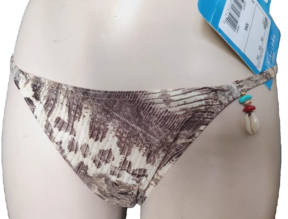 Freya Damen Bikini Set mit Bügel BH Gr.70C UK32C + S Slip Neckholder Snakeskin - Bild 3 von 4