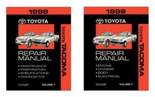 1998 Toyota Tacoma Shop Service Repair Manual Book