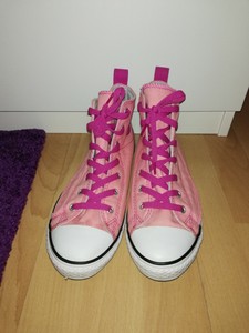 converse rosa chicle