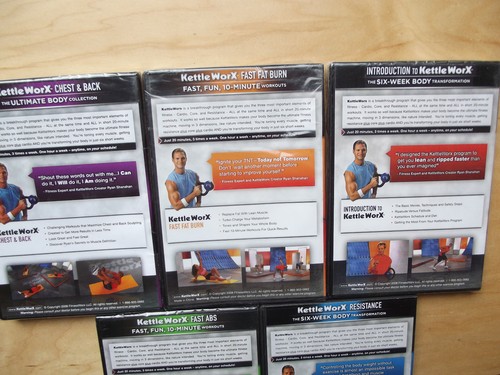 Lot Of 5 Kettle Worx DVDs - New/Used - Picture 2 of 5