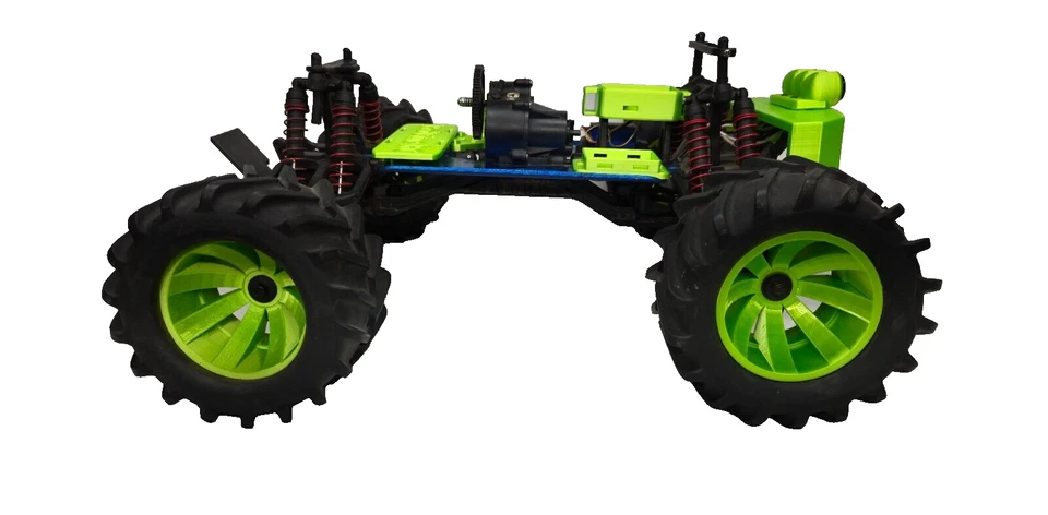 Redline RC custom Traxxas Tmaxx 2.5 rolling chassis with electric conversion acc - Image 4 of 4