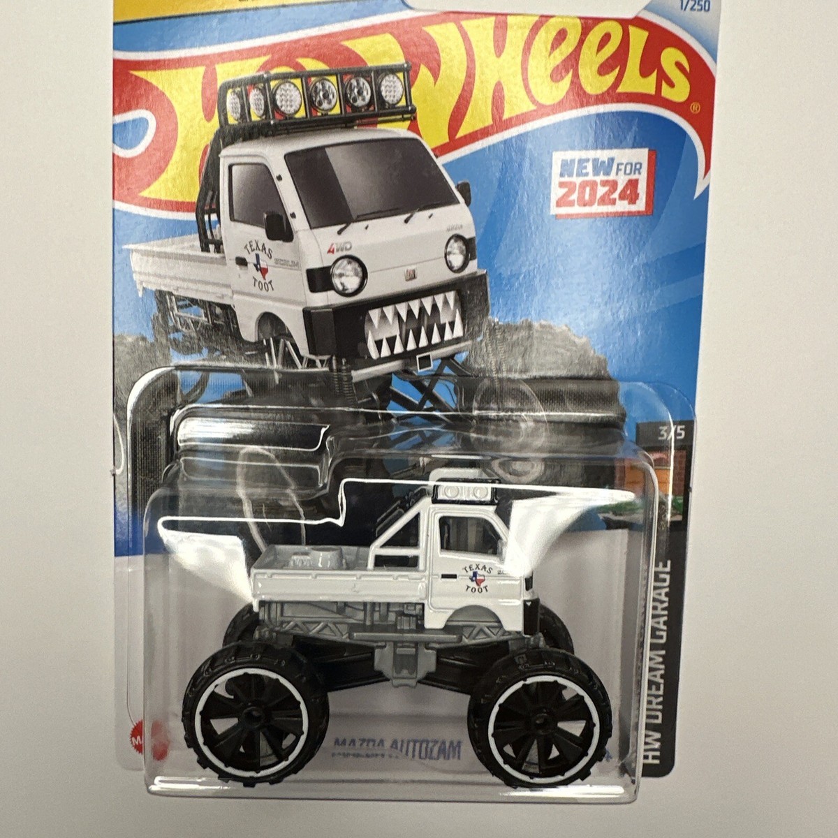 Hot Wheels - New For 2024 Car - Legends Tour Winner - White MAZDA