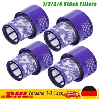 MARKENLOS 4x HEPA Filter für Dyson V10 SV12 Absolute V10 Animal Zubehör Cyclone 969082-01