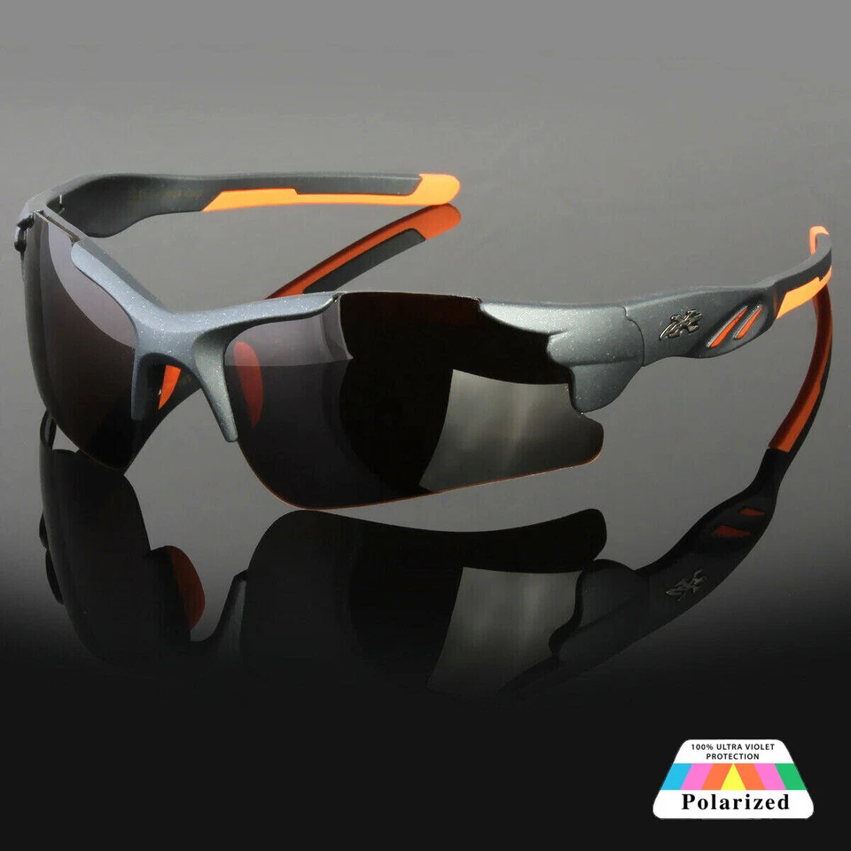 Gafas de sol envolventes polarizadas X-Loop para hombre deportivas pesca golf lentes Tac Foto 3 de 4
