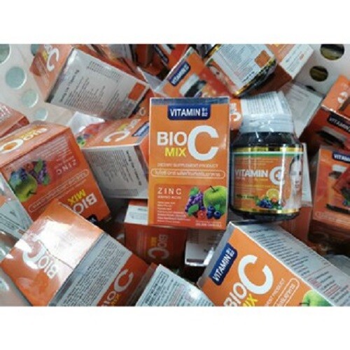 5 x NEW Bio C Mix Vitamin C 1000mg Alpha+Zinc Whitening Anti Oxidant ...