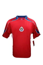 ADD YOUR NAME & NUMBER Men Chivas De Guadalajara Soccer Poly Shirt Jersey -06