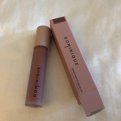 Dominique Cosmetics Cream Matte Liquid Lip Shade Crush 4.8ml NIB