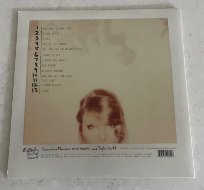 Taylor Swift 1989 2枚組 LP Taylor Swift 1989 DOUBLE LP | 2014 Big Machine Records T. S. 1989