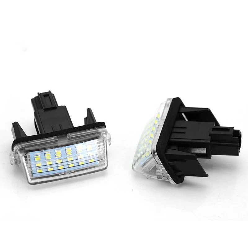 2Pcs Car LED License Plate Light Lamp For Toyota Corolla Camry Yaris Vios Auris - Imagem 4 de 4