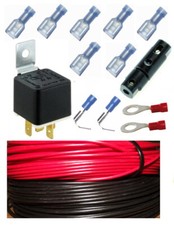 Anschluss Set Fernscheinwerfer Nebelscheinwerfer Kabel Stecker Relais Sicherung