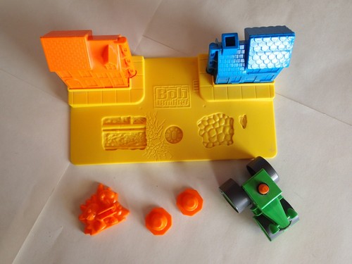 BOB THE BUILDER Play-Doh Putty Mold SET, 2001 Hasbro, Collectible Kids Playtime - Picture 2 of 5