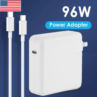 For Mac Book Pro Charger 96W USB C Laptop Charger for