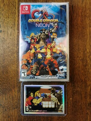 Double Dragon Neon (Nintendo Switch, 2021) Versiegelt limitierte Auflage NEU/OVP