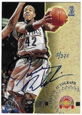 Jerome Williams Georgetown Basketball Score Board Rookie autograph card Auto 325. rookie card picture