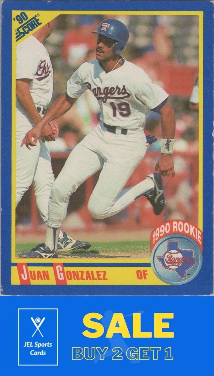 1990 Score #637 Juan Gonzalez | eBay