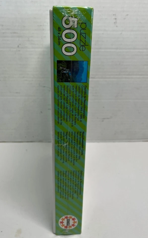 Quebra-cabeça e kit de conto de fadas EDUCA Castle vintage lacrado 1000 peças - Imagem 4 de 4