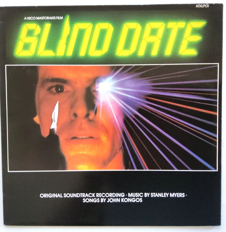John Kongos / Stanley Myers – Blind Date OST 1984 LP Album vinyl record Foto 3 de 4