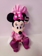 Disney Junior Minnie Collectible Plush - Minnie Mouse Baker 11"