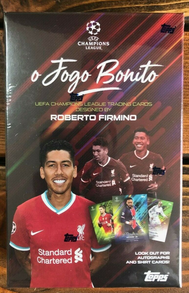 Topps UEFA Champions League Roberto Firmino Curated Set O Jogo Bonito - In  Hand