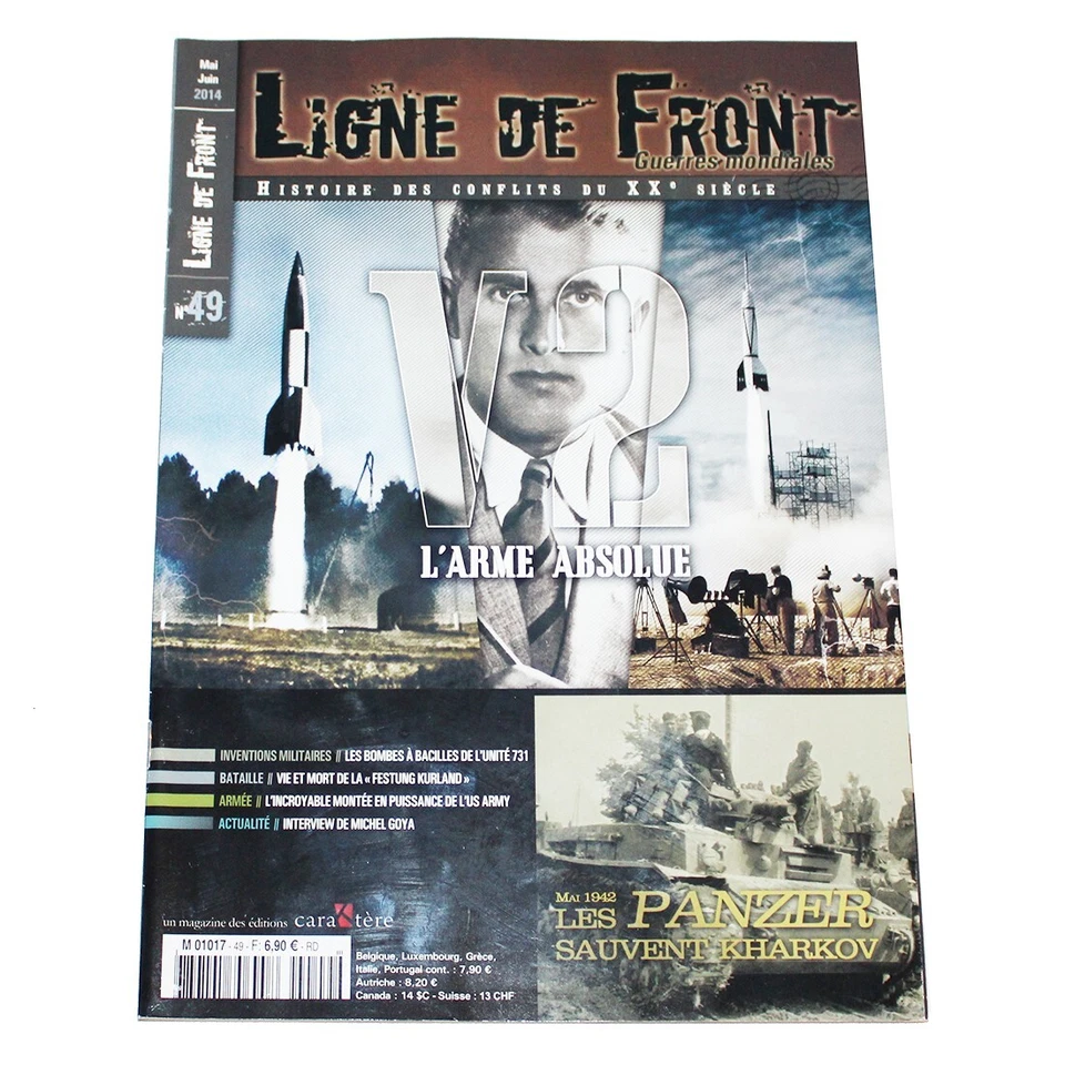 Magazine / revue militaire Ligne de Front numéro 49 - Photo 1/1
