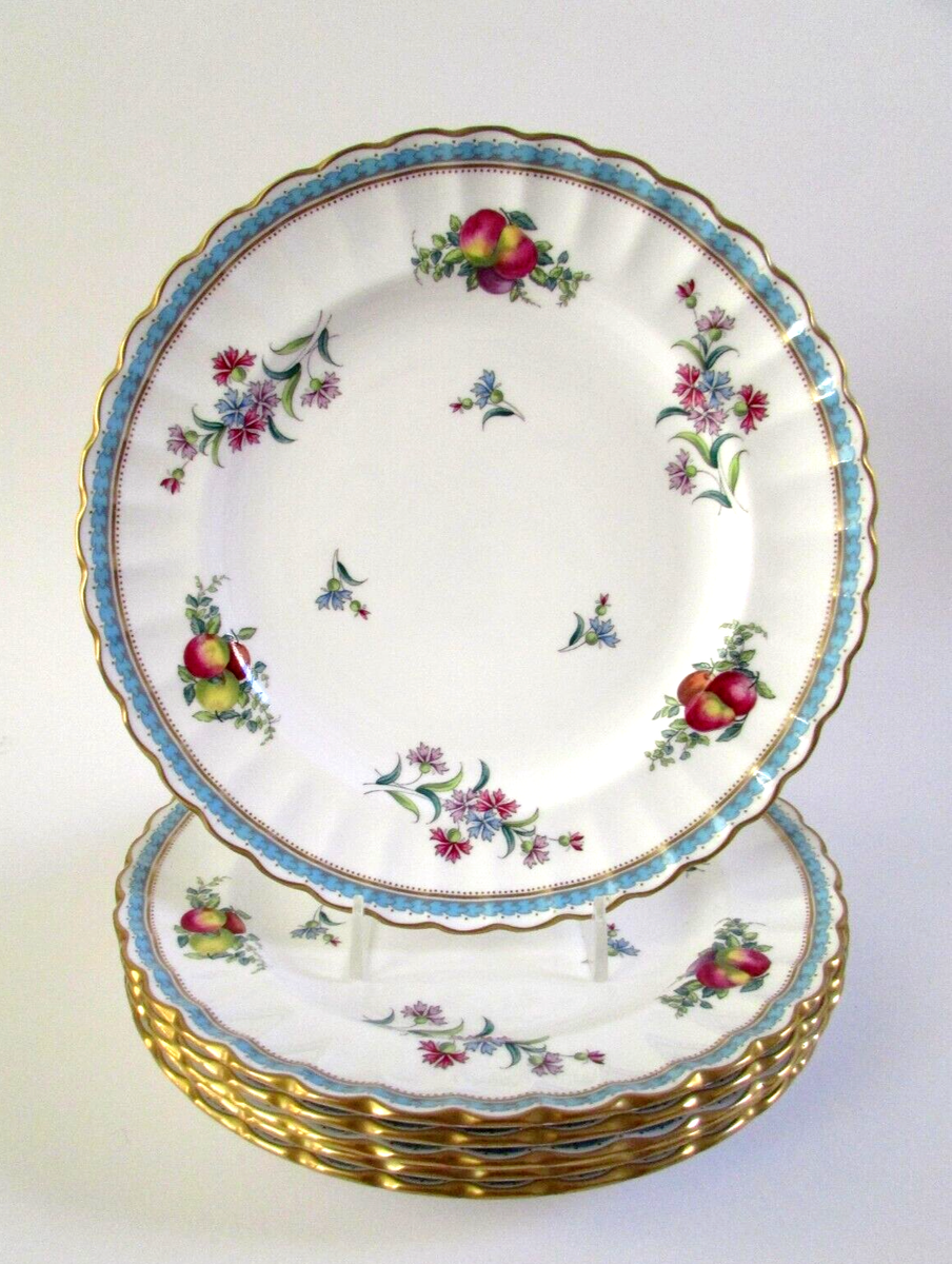 SPODE Trapnell Sprays Fruit Floral Bone China 8 1/4
