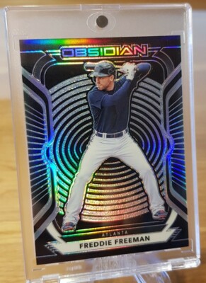 Panini 2021 Chronicles - Freedie Freeman - #22 - Atlanta Braves - Obsidian