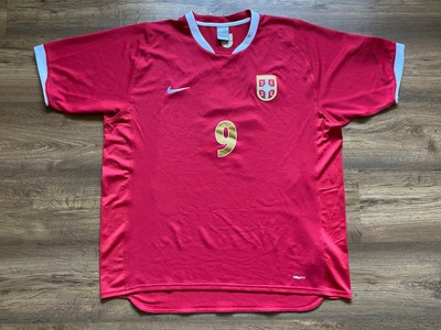 SERBIA NATIONAL TEAM FOOTBALL SHIRT JERSEY SOCCER NIKE #9 LAZOVIĆ | eBay