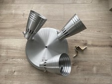 IKEA Deckenlampe, 3-strahlig, Metall-/Industrielook, gebraucht
