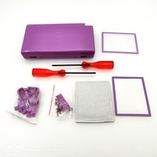 Purple Housing Shell Case Kit For Nintendo DS Lite NDSL DSL Case