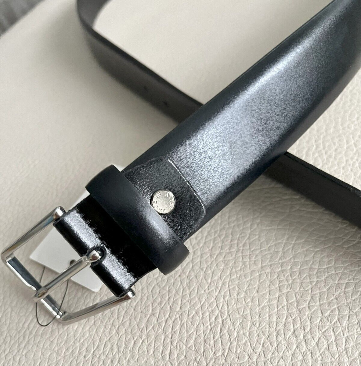 GIGIDUE Leather Belt - Made in Italy - Size 38 | eBay display picture 2