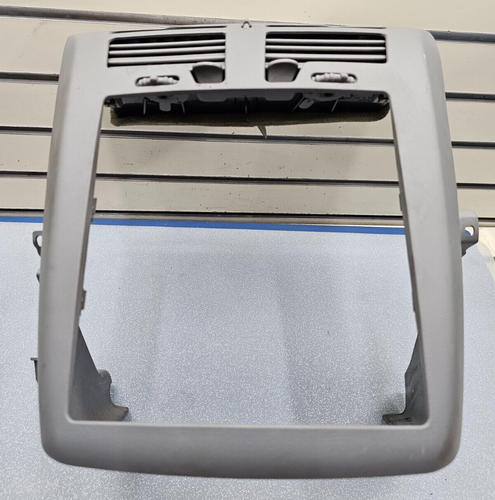 🔥04-07 Chevrolet MALIBU Dash Center RADIO BEZEL Climate Air Vents Trim GRAY B7 - Picture 5 of 9