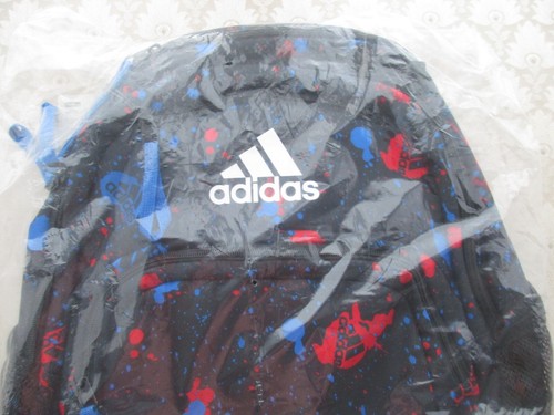 Adidas Adaptive Unisex OSFA School/Sports/Travel Backpack, Black/Blue/Red/White - Picture 7 of 13