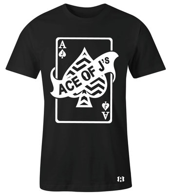 ''ACE OF J's'' T-Shirt to Match Retro 6 ''Black Cat''