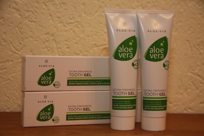 109,45 /L  2 x LR Aloe Vera Extra Frische Zahngel 100 ml Zahnpasta