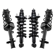 Front and Rear Complete Strut & Coil Spring Assembly Set of 4 for 2007-2009 CR-V