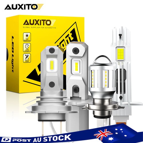 AUXITO 2x H7 H4 H1 LED Headlight Bulbs Globe Bulb Kit High/Low Beam 6500K White - Picture 13 of 40